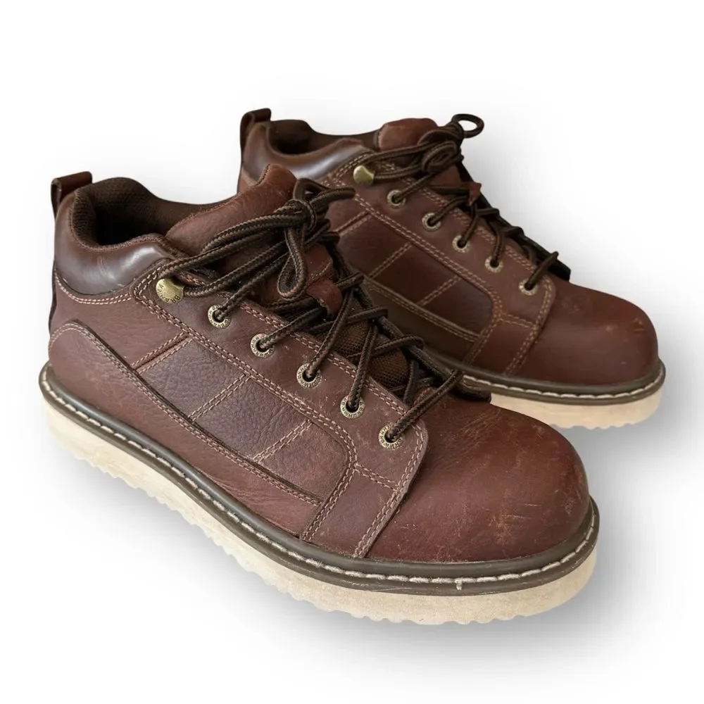 Brahma 2560158 Kyle II Classic Brown Leather Lace-Up work Boots Shoes Men's 7.5 - Picture 16 of 16